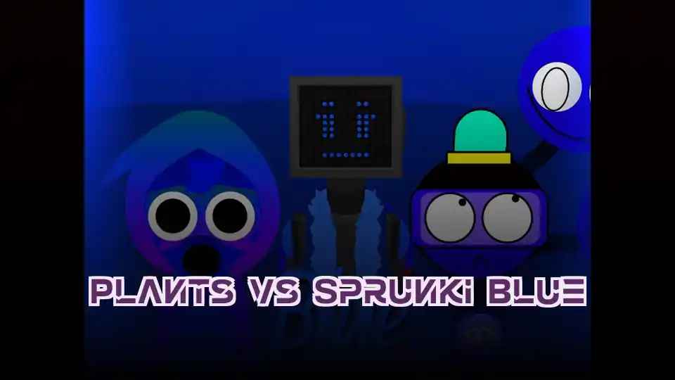 Plants vs Sprunki Blue