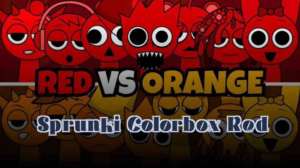 Sprunki Colorbox Red