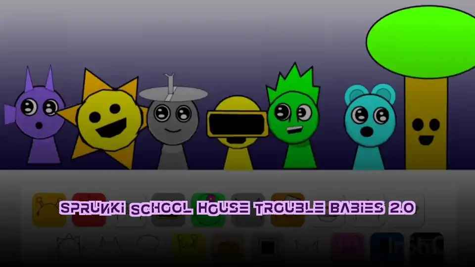 Sprunki School House Trouble Babies 2.0