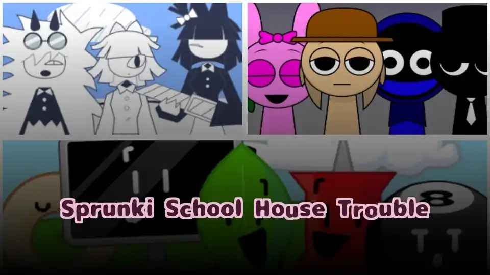 Sprunki School House Trouble