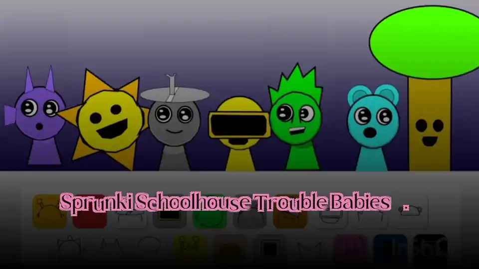 Sprunki Schoolhouse Trouble Babies 3.0
