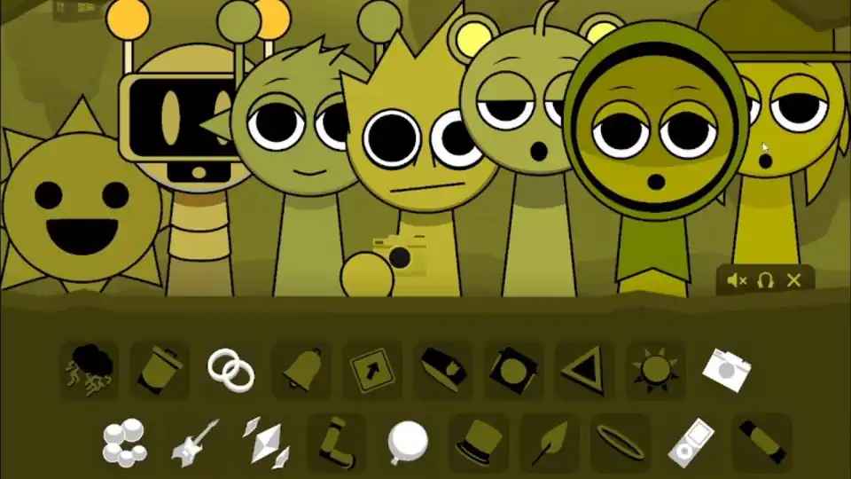 Yellow Colorbox But Sprunki
