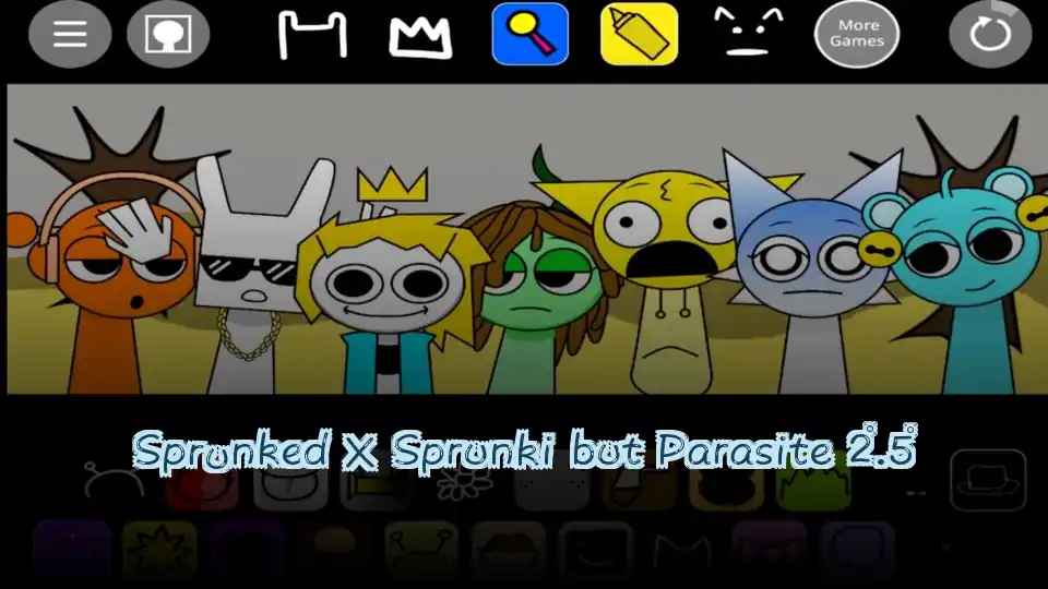 Sprunked X Sprunki but Parasite 2.5
