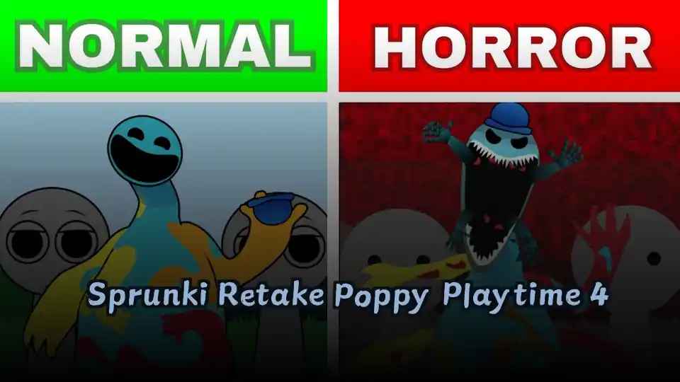 Sprunki Retake Poppy Playtime 4