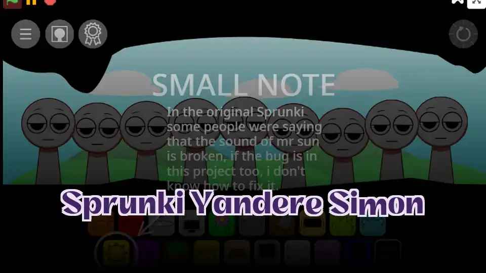 Sprunki Yandere Simon