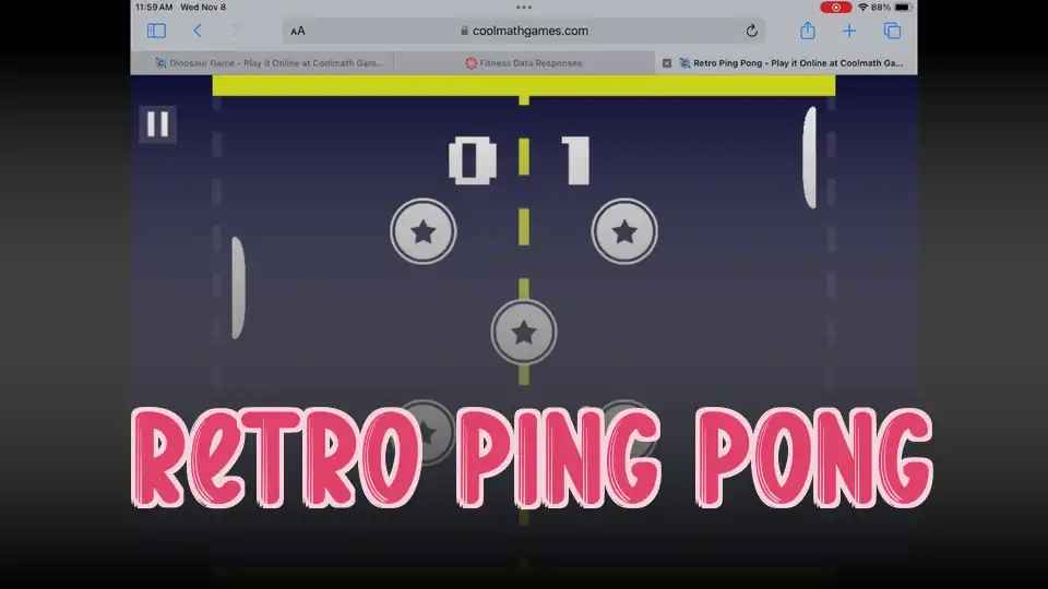 Retro Ping Pong