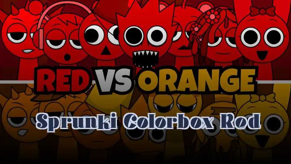 Sprunki Colorbox Red