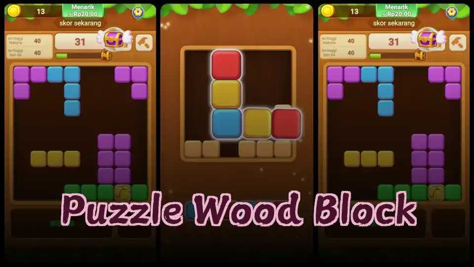 Puzzle Wood Block