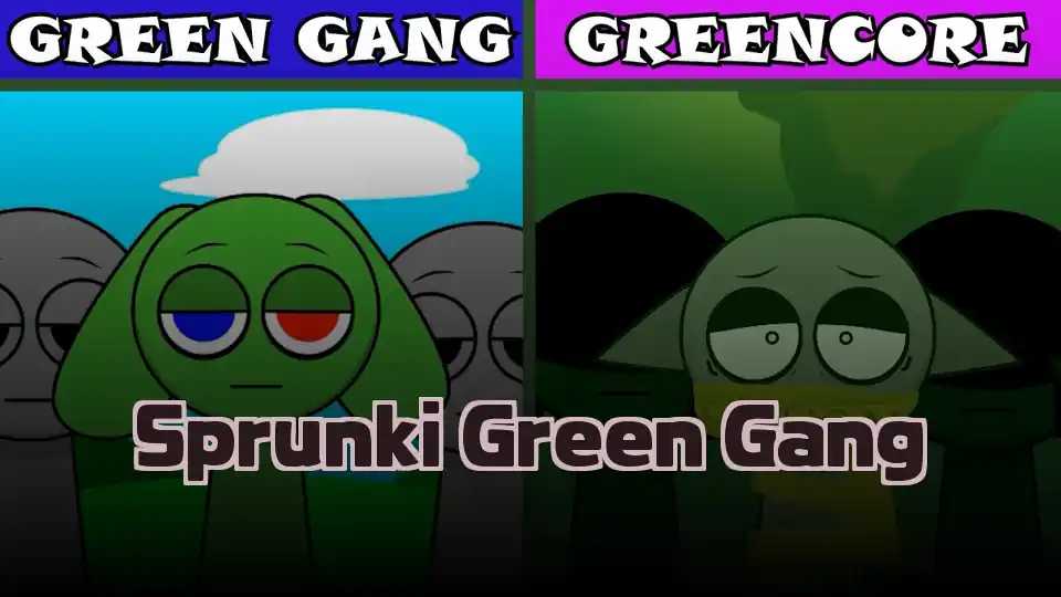 Sprunki Green Gang