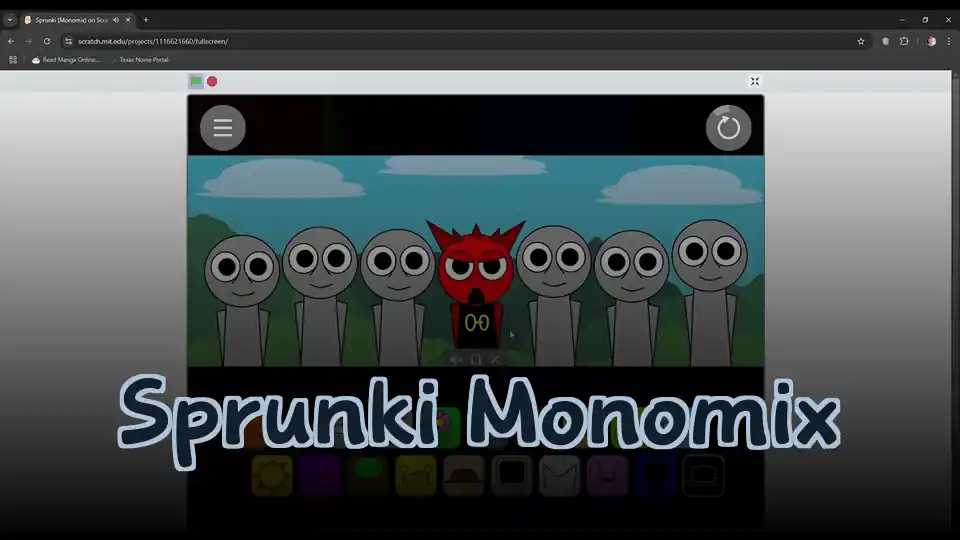 Sprunki Monomix