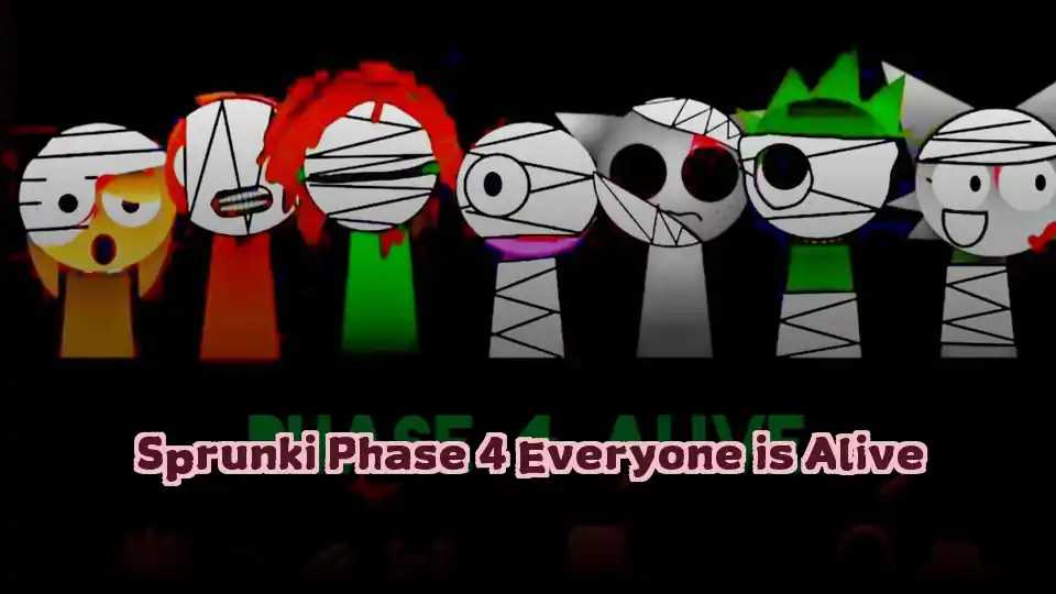 Sprunki Phase 4 Everyone is Alive