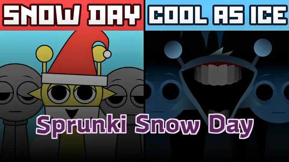 Sprunki Snow Day