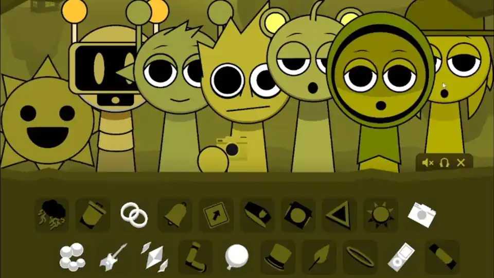 Yellow Colorbox But Sprunki