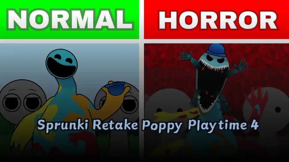 Sprunki Retake Poppy Playtime 4