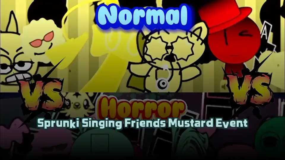 Sprunki Singing Friends Mustard Event