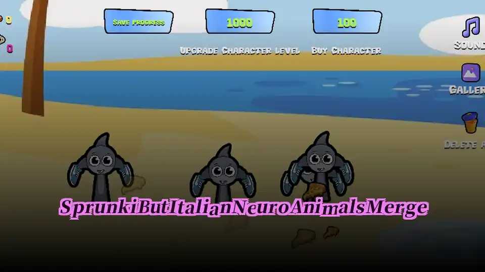 Sprunki But Italian Neuro Animals Merge