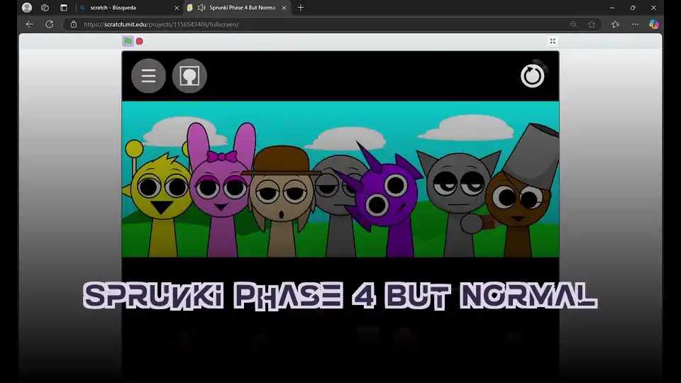 Sprunki Phase 4 But Normal