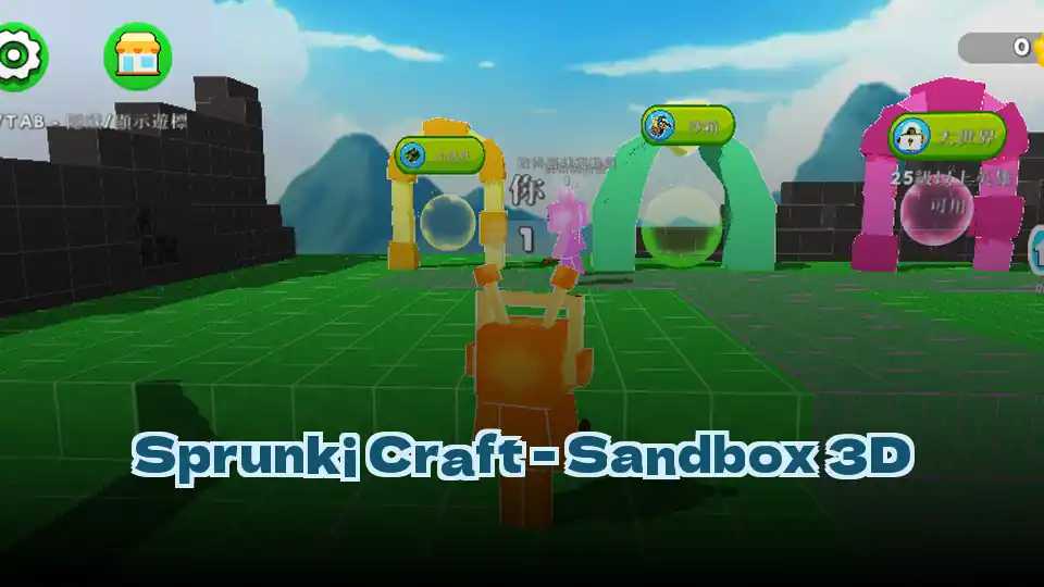 Sprunki Craft - Sandbox 3D