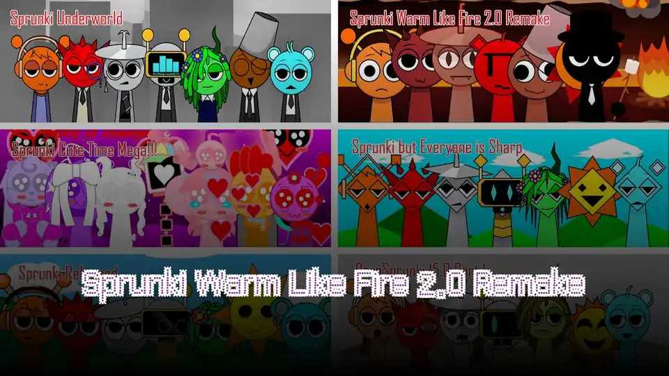 Sprunki Warm Like Fire 2.0 Remake