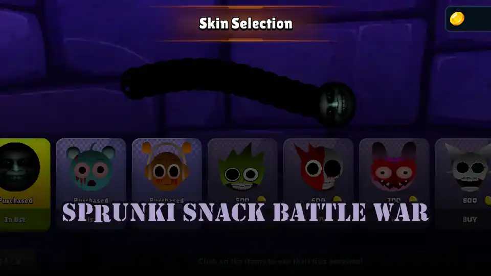 Sprunki Snack Battle War