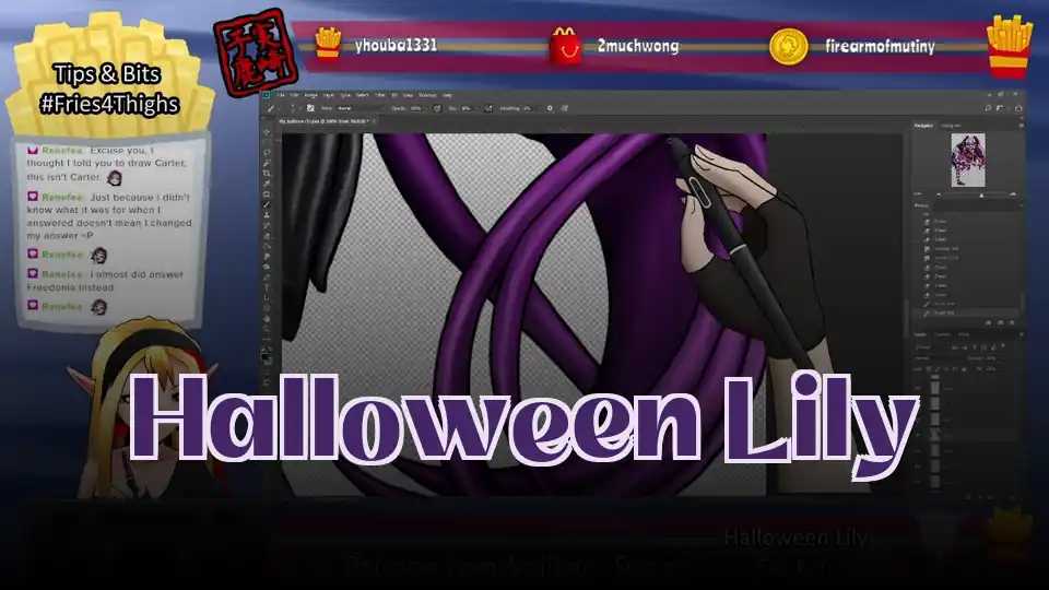 Halloween Lily