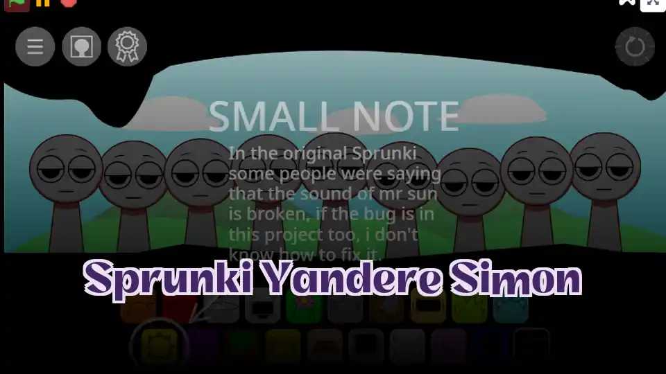 Sprunki Yandere Simon