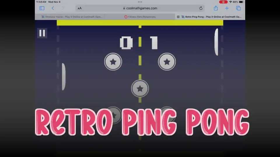 Retro Ping Pong