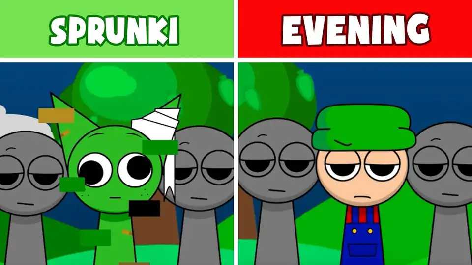 Sprunki Evening