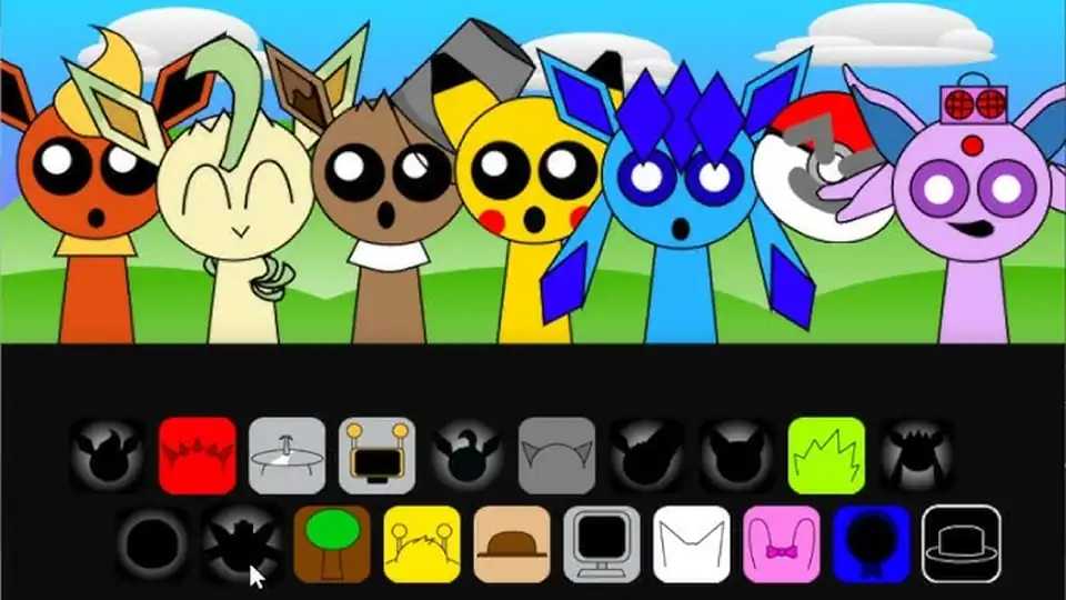 Sprunki Pokemon