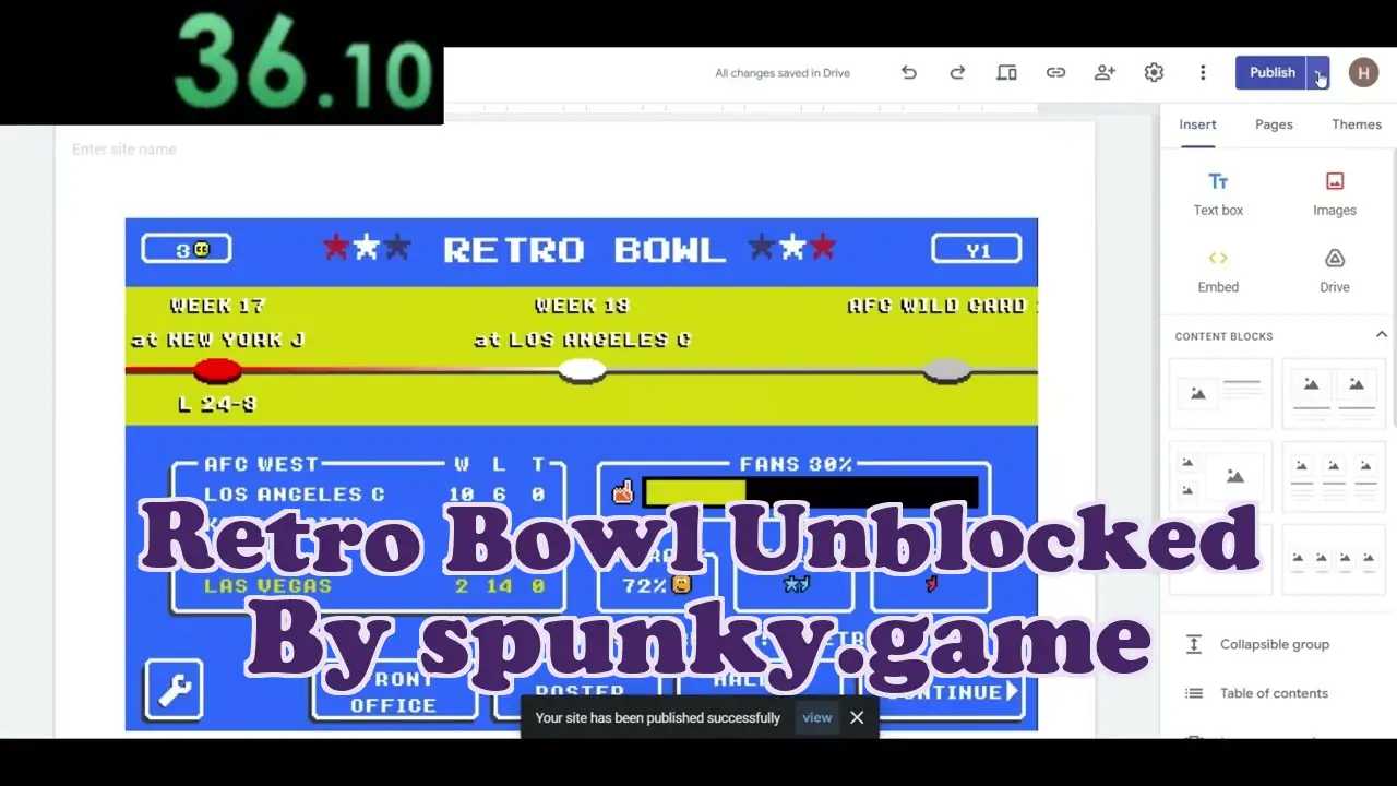 Retro Bowl Unblocked