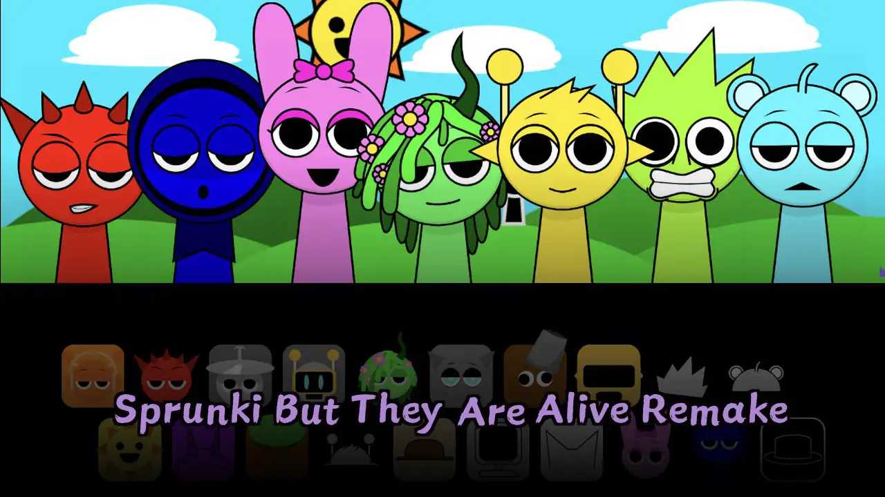 Sprunki But They Are Alive Remake