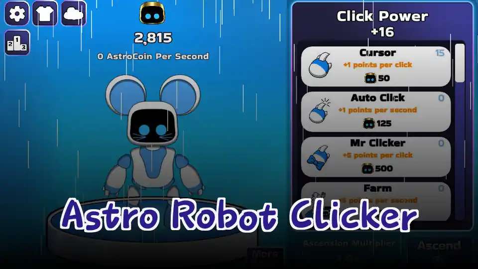 Astro Robot Clicker