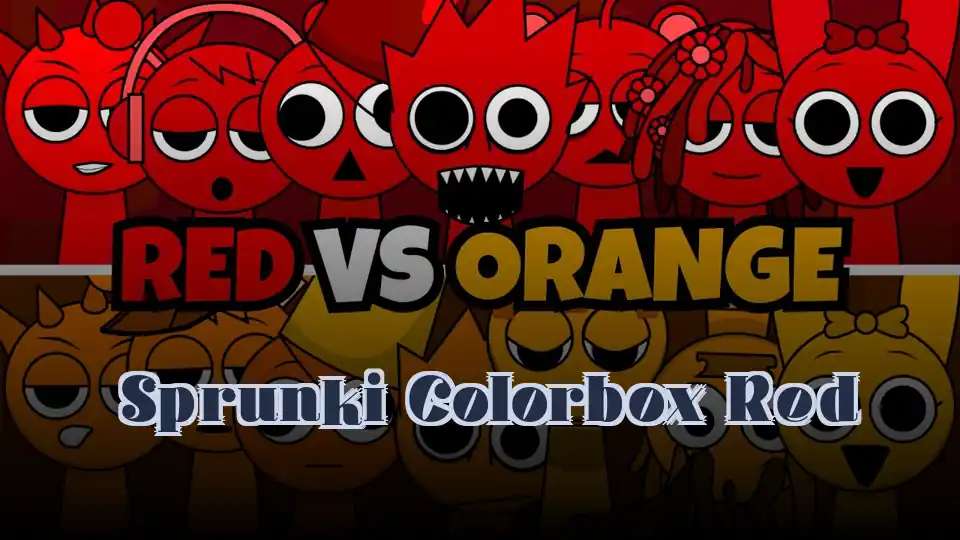 Sprunki Colorbox Red