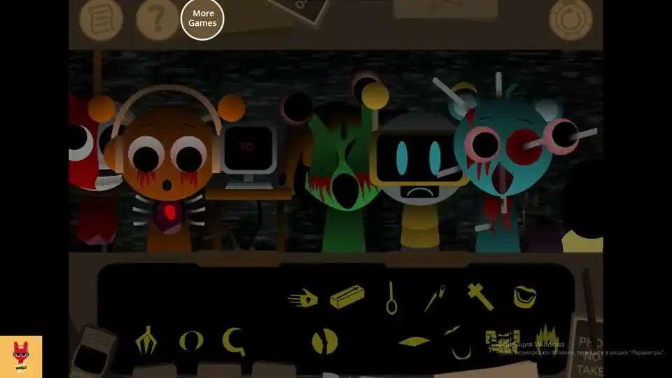 Sprunki YUBIN NIIKU 2: The Deaths of Fun