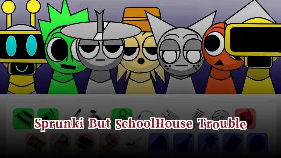 Sprunki But SchoolHouse Trouble