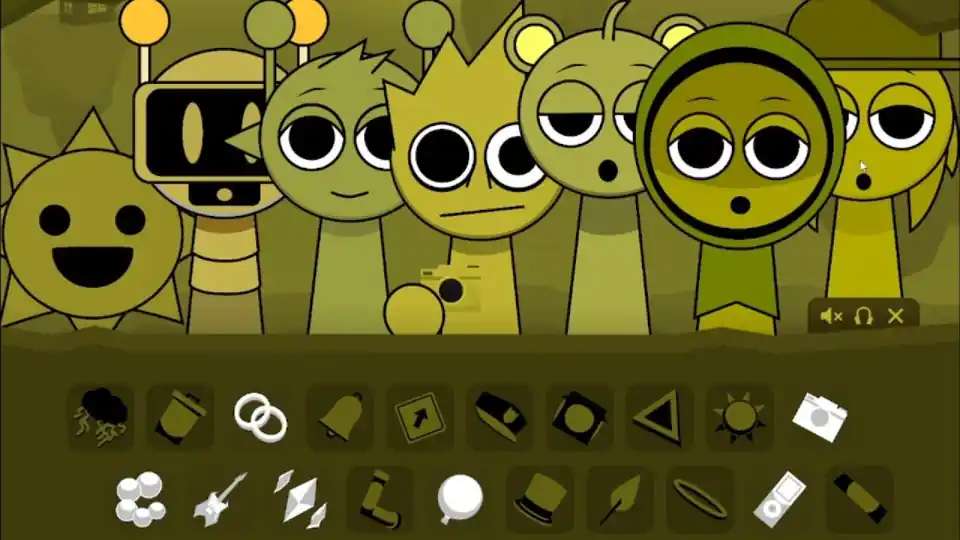 Yellow Colorbox But Sprunki