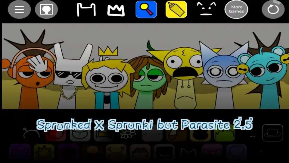 Sprunked X Sprunki but Parasite 2.5