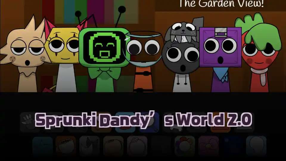 Sprunki Dandy’s World 2.0