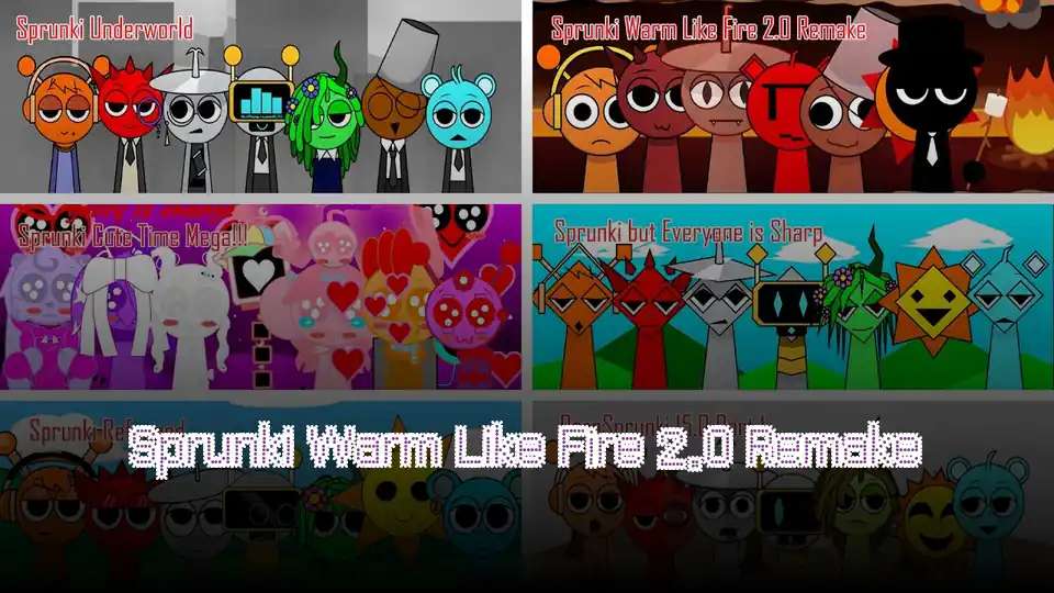 Sprunki Warm Like Fire 2.0 Remake