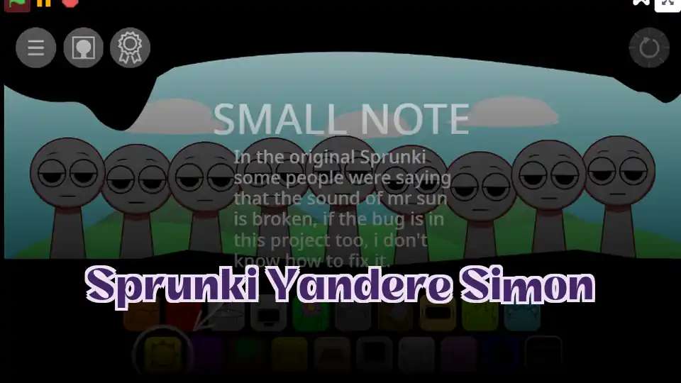Sprunki Yandere Simon