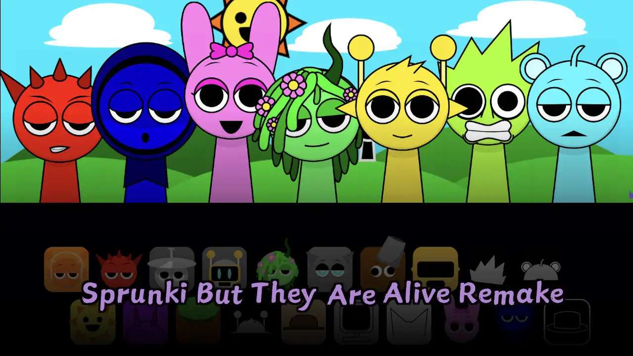 Sprunki But They Are Alive Remake