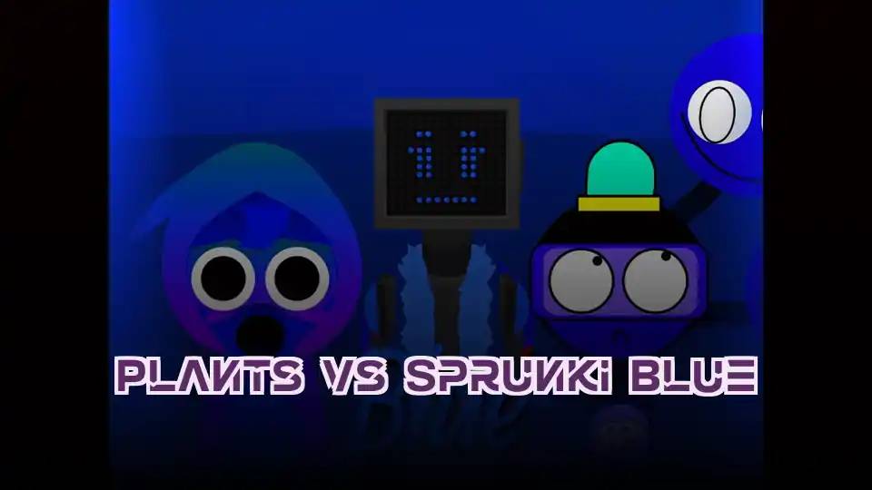 Plants vs Sprunki Blue