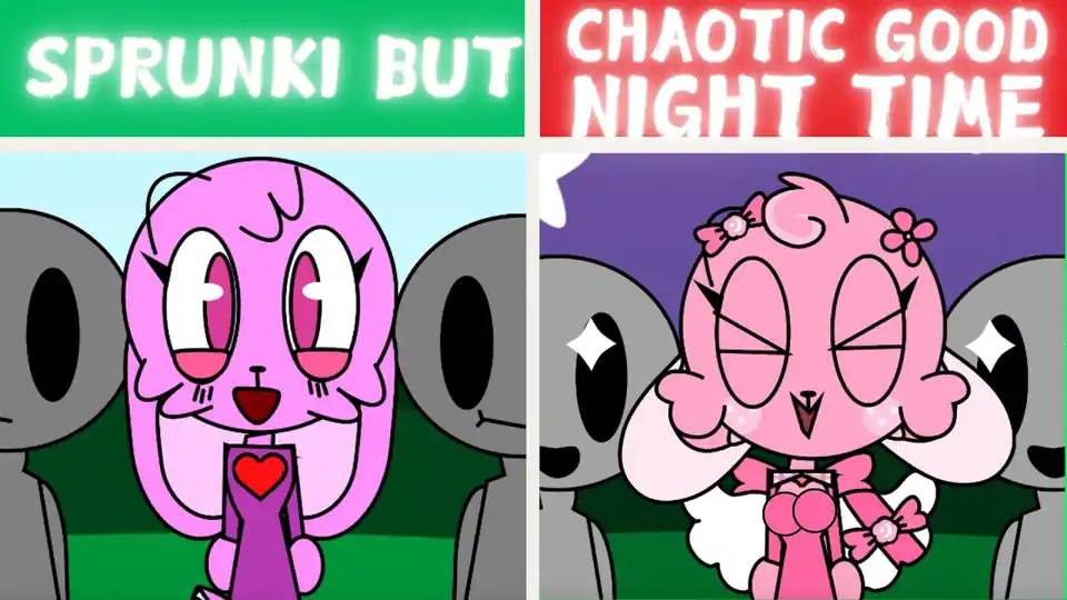 Sprunki Chaotic Good Night Time