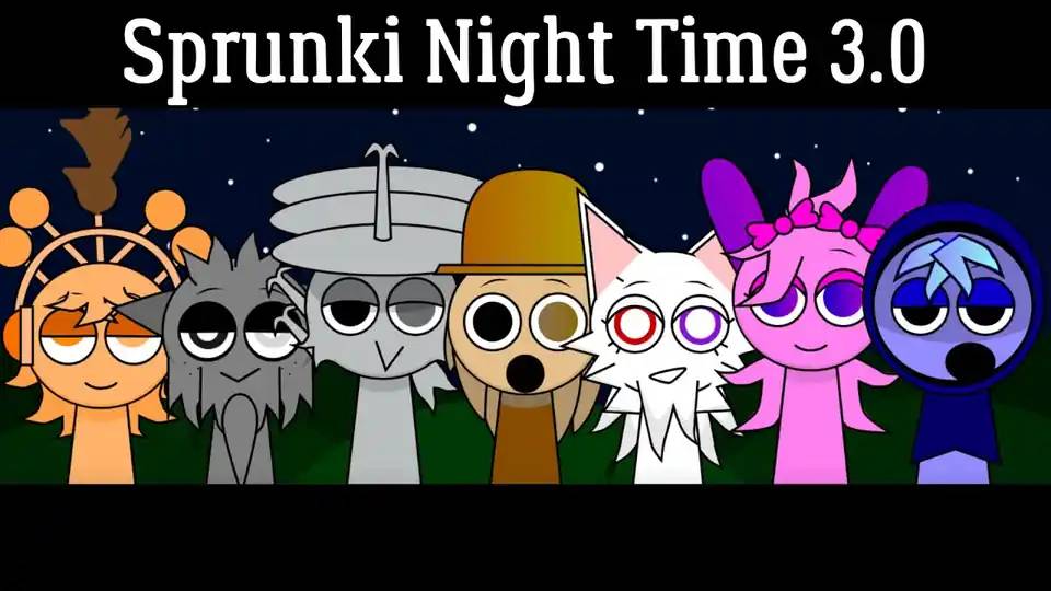 Sprunki Night Time 3.0