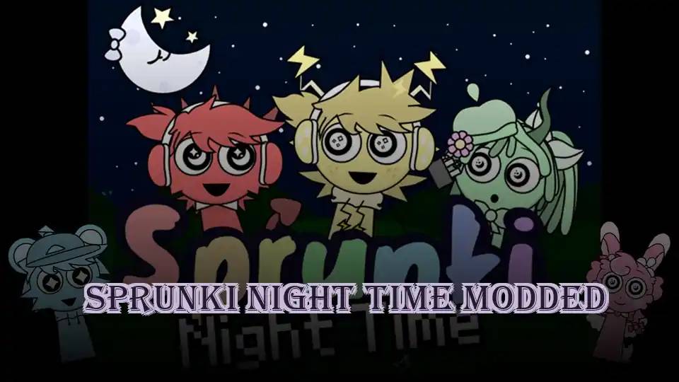 Sprunki Night Time Modded