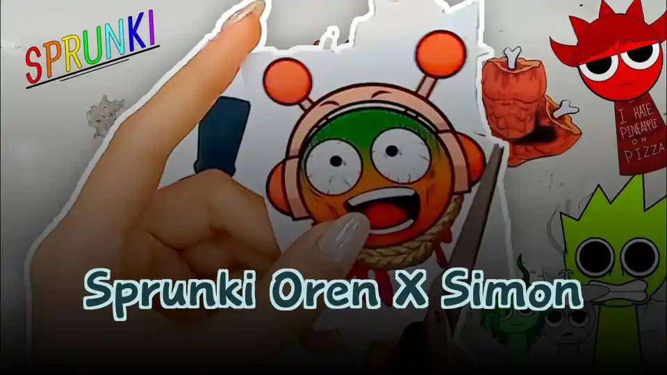 Sprunki Oren X Simon