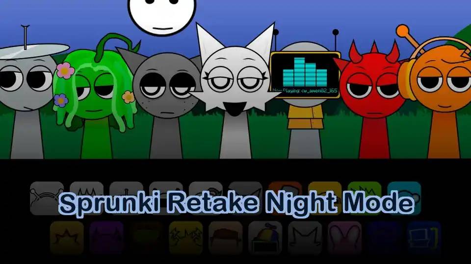 Sprunki Retake Night Mode