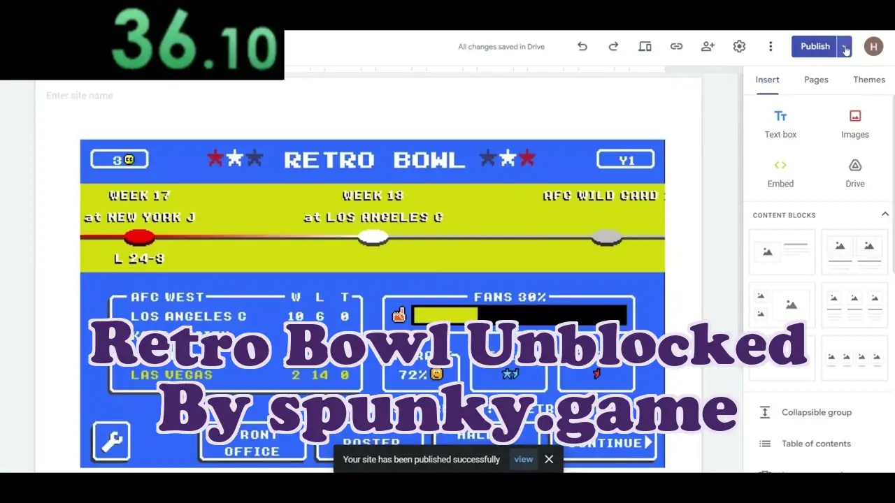 Retro Bowl Unblocked icon